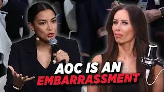 AOC makes Total Fool of Herself in Germany after Hillary Clinton has Onstage MELTDOWN!