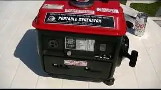 Портативный двухтактный генератор Harbor Freight Storm Cat 900 пиковой мощности и 800 Вт рабочей ...