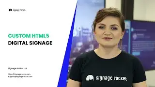 Deploying custom HTML5 code - digital signage