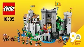 LEGO&reg; Icons | Lion Knights&rsquo; Castle (10305)[4514 pcs] Building Instructions | Top Brick Builder