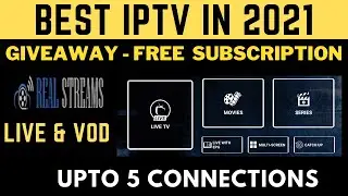 Top new IPTV Service in 2021 | Real Streams TV Review | No IP Lock