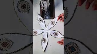 Lotus Potli Bag Making/ Potlibag  Cutting & Stitching#potlibag #diy #lotus #manjushakyams #shorts
