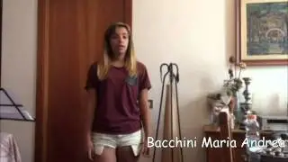 Bacchini Maria Andrea  - Semifinalista Festival Castrocaro 2015