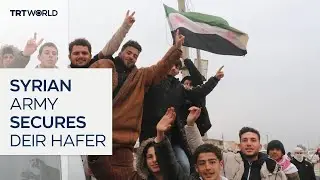 Syrian army  takes control of Deir Hafer after YPG terror group withdraws