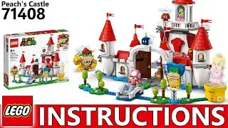 How to Build LEGO 71408 | Peach&rsquo;s Castle | Super Mario | LEGO Instructions