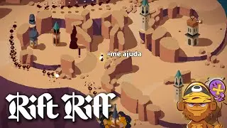 Quando um TD te conquista! Conhe&ccedil;a Rift Riff! Um tower defense minimalista viciante!