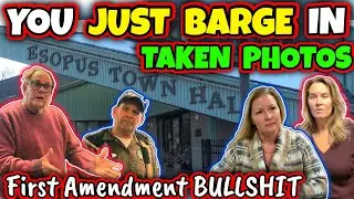💥Supervisor MELTDOWN over PICTURES! This First Amendment BS...
