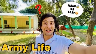 A Day At Army Cantt Pathankot😍 | Army Life- HARD or EASY?😰 Punjab