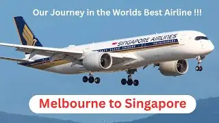Melbourne to Singapore flight journey | Singapore Airlines flight Review#india #singapore #australia
