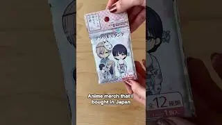 Anime merch I got in Japan! #animemerch #japanhaul #myhappymarriage #anime