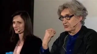 Citizens' Dialogue - WIM WENDERS, Commissioner Mariya Gabriel and the minister of Culture Boil Banov