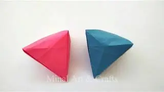 How to Make a Paper Diamond without glue | Simple Way |  | DIY