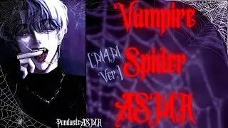 [ASMR] You're Caught in a Flirty Arachne’s Web [Vampire Feeding]