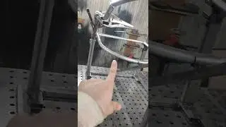 Проект нового алюминиевого стула, ротанговая мебель #металла #сварщик #алюминий #аргон #искусство