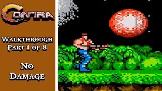 Contra (3DSEN) - Walkthrough Part 1 of 8 (No Damage)