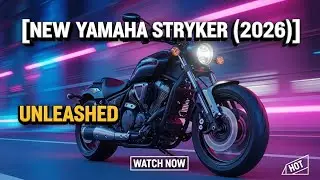 NEW 2026 Yamaha Stryker Revealed! Ultimate Power Cruiser With Muscle-Bike Attitude