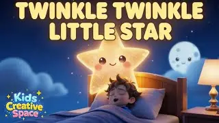Twinkle Twinkle Little Star 🌟 | Ash&rsquo;s Dreamy Night | Bedtime Lullaby for Kids