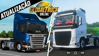 GLOBAL TRUCK ONLINE - LETREIROS ANIMADOS, SUJEIRA NO VIDRO E NOVO CAMINHÃO