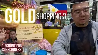 Gold Shopping 3 - Best Gold Shop Gold Center China Town, Philippines 4K 🇵🇭