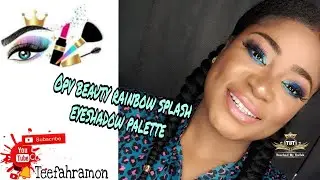 Opv beauty rainbow splash💙💜💞: Full face makeup