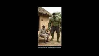 Hulk ne khud cricket bat bana kar championship jeet li#hulk #ai #viralvideo 