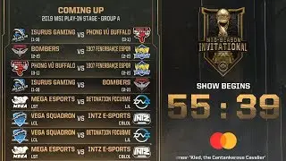 MSI 2019 Play-In Highlights ALL GAMES 1-4 Day 2 First Half of matches