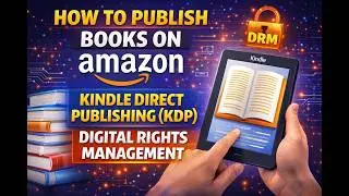 How to Publish Books on Amazon- Kindle Direct Publishing (KDP) - Digital Rights Management