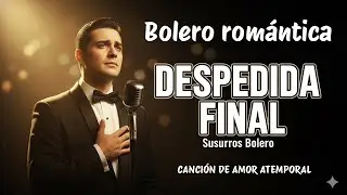 La Última Serenata, Bolero Romántico de Desamor, Voz Masculina, Despedida Final, Susurros Bolero