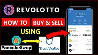 How to buy Revolotto coin, Trust Wallet via PancakeSwap, Rvl coin price, RVL Revolotto token sell,