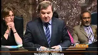MLA Victora Legislature Liquor Privatization B.C