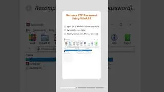 Unlock ZIP Files in Seconds 🔓 | No Password Needed!#zip #unlockpassword #filerecovery