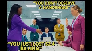 She humiliated to Shake a Black CEO&rsquo;s Hand &mdash; The Next Morning, $2.4B Vanished Overnight&rdquo;