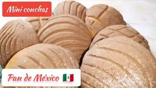 PAN TRADICIONAL  MEXICANO, MINI CONCHAS.