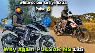 Bought NS125! Here’s Why ?  White colour के liye कितने paise demand करे 🤬 || #bajaj #ns #pulsar #