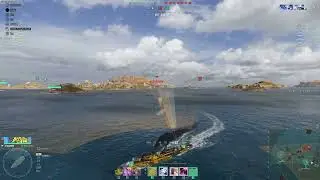 World of Warships Clan Battle (Season 23) &ldquo;Triton&rdquo; [4-FUN] vs [VAF]
