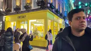 Walking in Carnaby Street Central London 2021 | Soho Walking Videos in 4K
