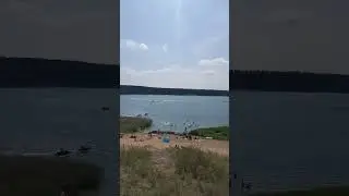 Польша.  Августов. Biale озеро. Plaza 