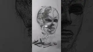 How learn Scribble Shading Technique | Day :- 25 | 365 Day's Drawing Challange| #art#scribbleshading
