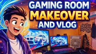 I Transformed My Gaming Room 😍 | Room Makeover & Vlog