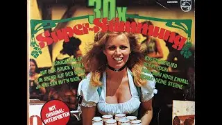 Der K&ouml;nigsjodler, Rudi Koller, Robert Thaler u.s. Linzer Buam, 30x Superstimmung, LP
