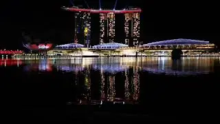 Relaxing Music : Growing Space | Amazing footage of Singapore's Marina Bay Sands