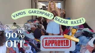 GARIMPO RAIZ / 💥 tudo por 1 REAL / COMIGO NO BRECHÓ DE QUINTAL 💥
