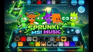 SPRUNKI LIVE. ParaSprunki MSI live  Music. #sprunki #livestreaming
