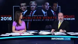 Infowars Live GOP Debate Coverage - 03_03_2016 - Infowars News 3/3
