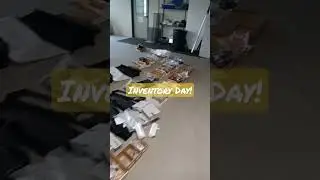 Inventory Day at part time job!