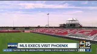 MLS executives visit Phoenix over bid for Phoenix Rising team