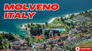 Molveno, Italy - Walking Tour ( 4K )