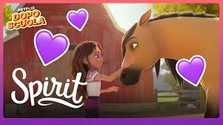 IL PRIMO INCONTRO di LUCKY e SPIRIT 🙌💖 Spirit - Il Ribelle 🐴 Netflix DOPOSCUOLA