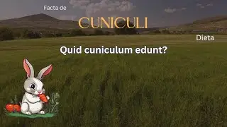 Facta de Leporibus 5 - Quid leporem edunt?
