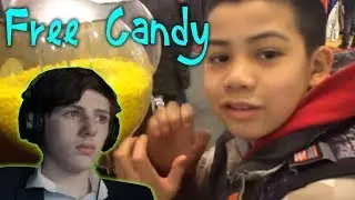 Reacting To... How To Get FREE Candy From A Vending Machine! // Hacking Vending Machines